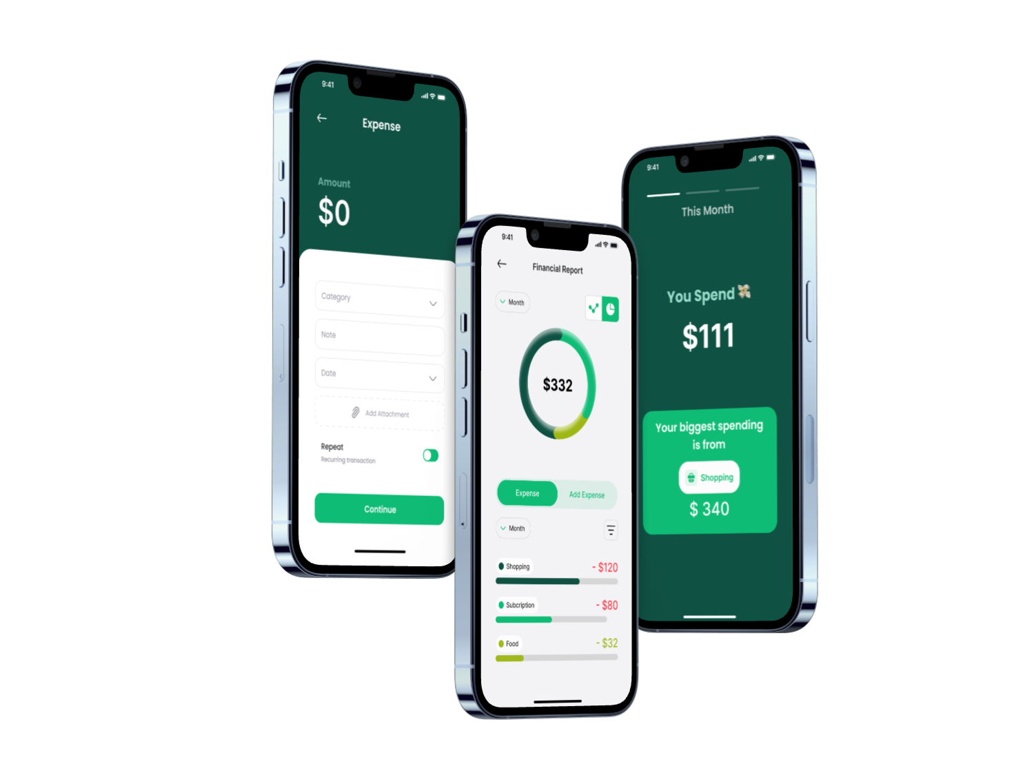Fintrix App Screens